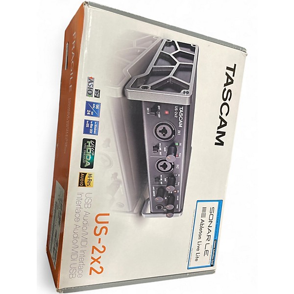 Used 2010s TASCAM US2X2 Audio Interface