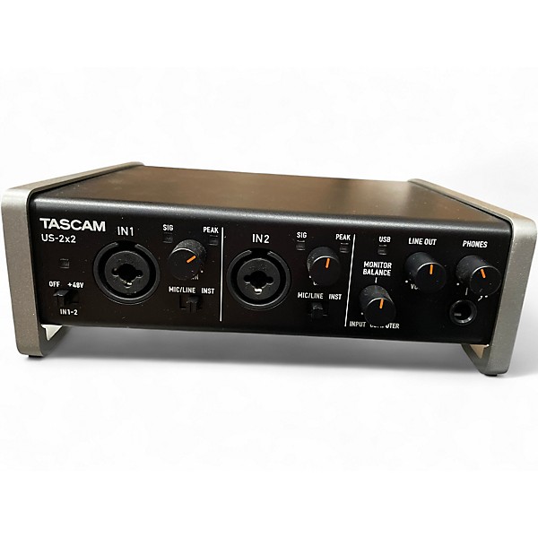Used 2010s TASCAM US2X2 Audio Interface