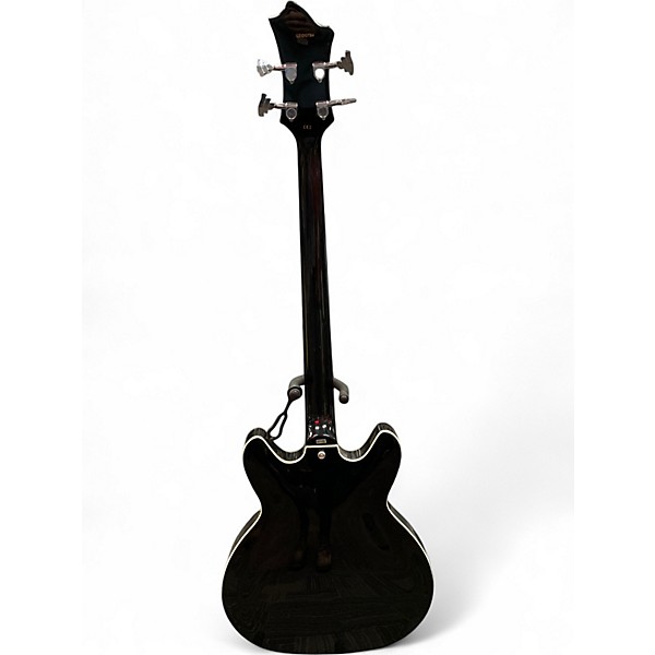 Used 2020s Hagstrom VIKING Black Electric Bass Guitar