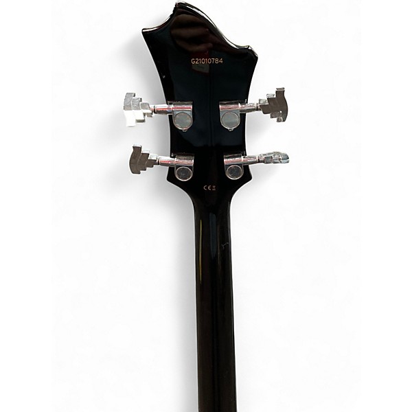 Used 2020s Hagstrom VIKING Black Electric Bass Guitar