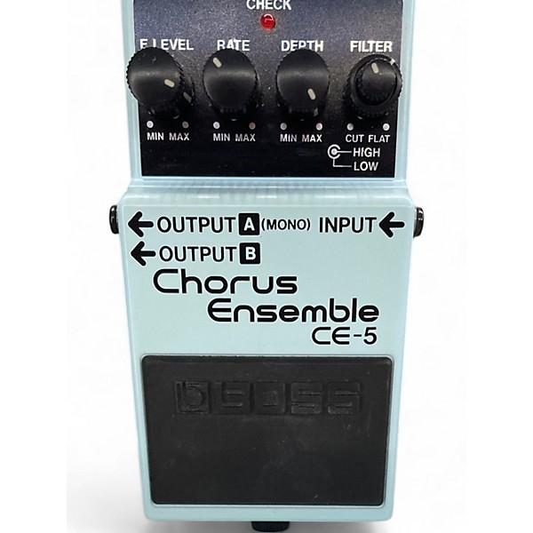 Used BOSS CE5 Chorus Ensemble Effect Pedal