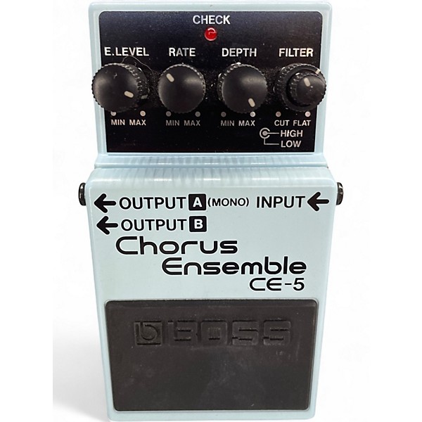 Used BOSS CE5 Chorus Ensemble Effect Pedal