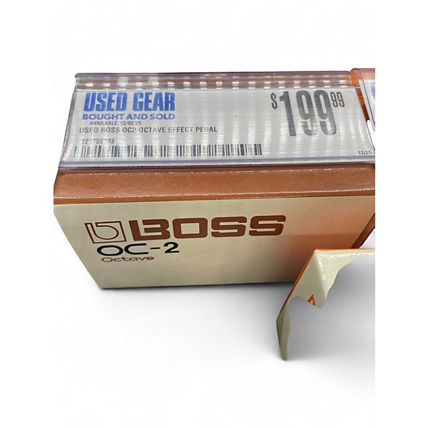 Used BOSS OC2 Octave Effect Pedal