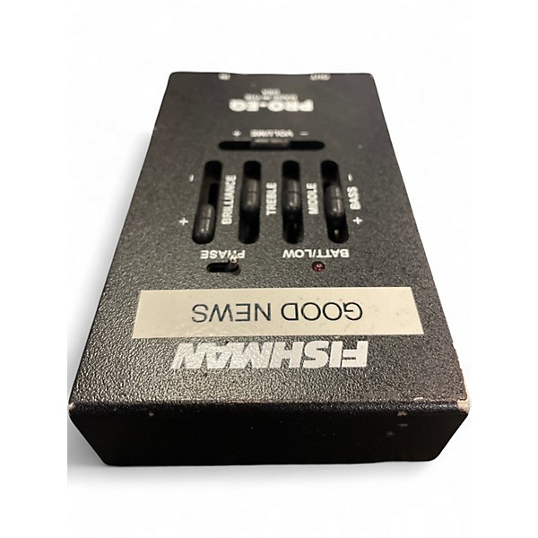 Used Fishman PRO EQ 4 BAND Guitar Preamp