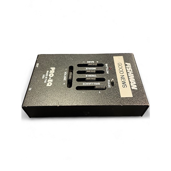 Used Fishman PRO EQ 4 BAND Guitar Preamp