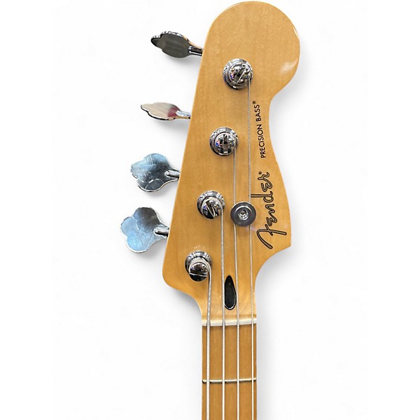 Used Fender Player Precision Bass Ocean Turquoise Electric Bass Guitar