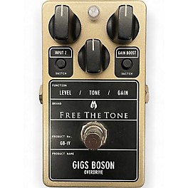 Used Free The Tone Gigs Overdrive Effect Pedal