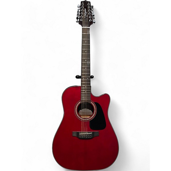 Used 2020s Takamine GD30-12 Wine Red 12 String Acoustic Electric Guitar