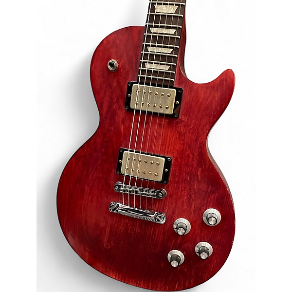 Used 2013 Gibson Les Paul Studio Faded Cherry Solid Body Electric Guitar