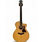 Used Taylor 214CE Deluxe Koa Natural Acoustic Electric Guitar thumbnail
