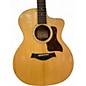 Used Taylor 214CE Deluxe Koa Natural Acoustic Electric Guitar