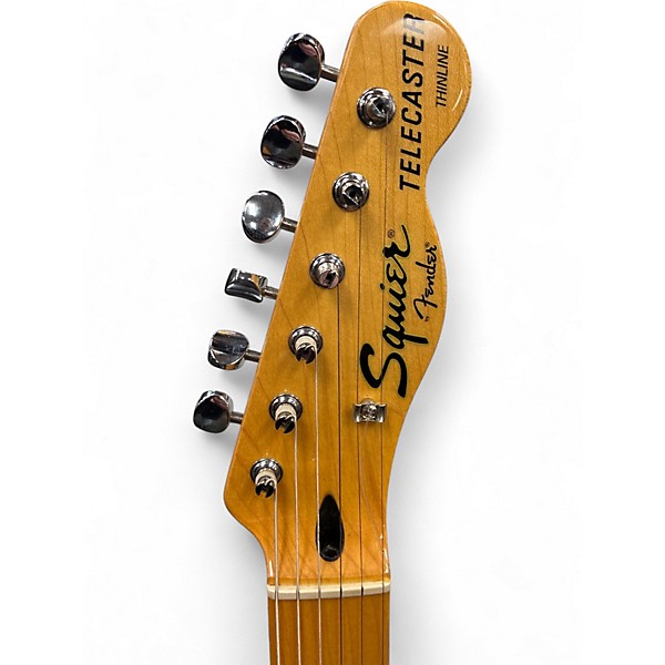 Used 2023 Squier Classic Vibe 70s Telecaster Deluxe Clear Solid Body Electric Guitar