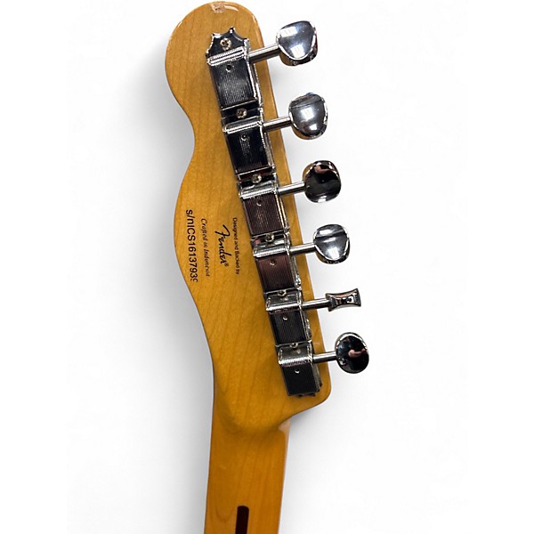 Used 2023 Squier Classic Vibe 70s Telecaster Deluxe Clear Solid Body Electric Guitar