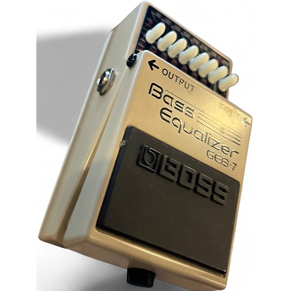 Used BOSS GEB7 7 Band Bass Equalizer Bass Effect Pedal