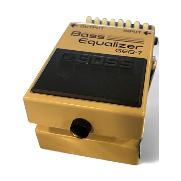 Used BOSS GEB7 7 Band Bass Equalizer Bass Effect Pedal