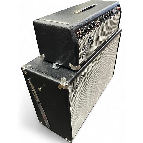 Used Fender 1965 Band Master (Head and Cabinet) Tube Guitar Amp Head