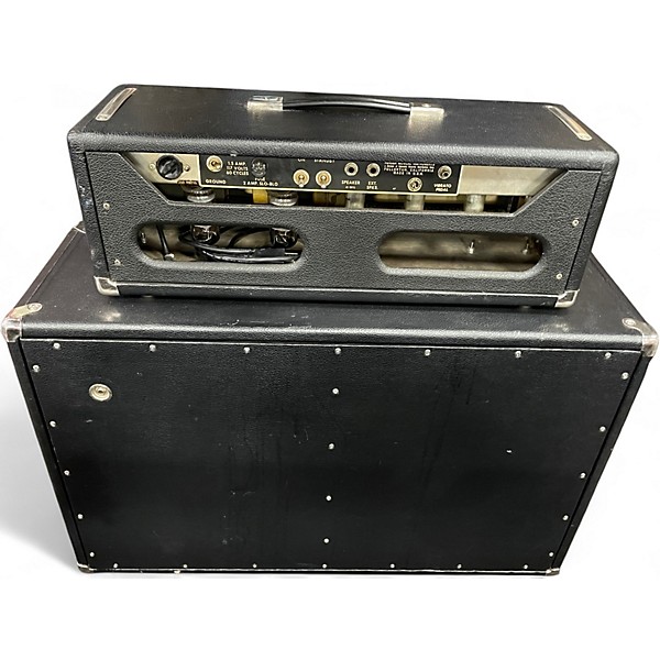 Used Fender 1965 Band Master (Head and Cabinet) Tube Guitar Amp Head
