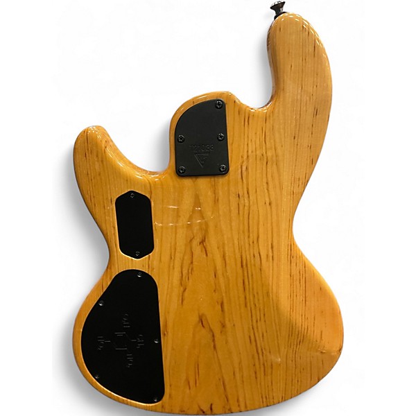 Used 2021 Used Valiant TNT5 Maple and Ash Electric Bass Guitar