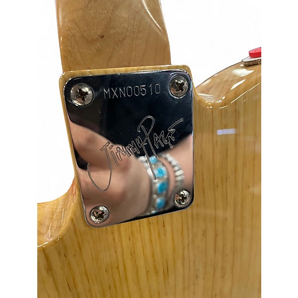 Used Fender Jimmy Page Dragon Art Telecaster Maple Solid Body Electric Guitar