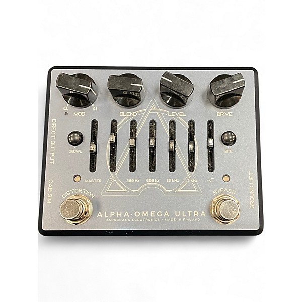 Used Darkglass alpha omega ultra Bass Effect Pedal