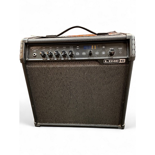 Used Line 6 Spider V 60 1x10 Guitar Combo Amp