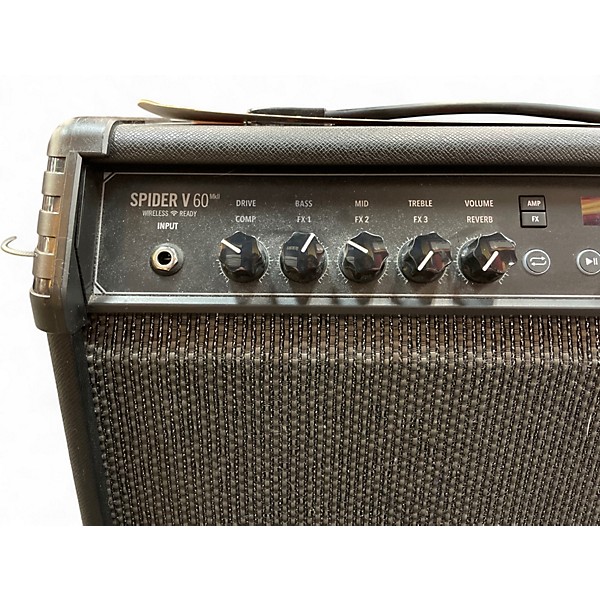 Used Line 6 Spider V 60 1x10 Guitar Combo Amp