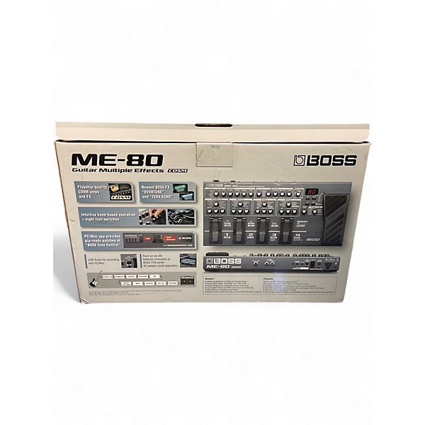 Used BOSS ME80 Guitar Multi Effect Processor