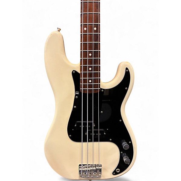 Used Fender japanese 70s precision bass reissue white Electric Bass Guitar