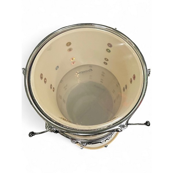 Used Ludwig 5 Piece Back Beat Elite Trans Red Drum Kit