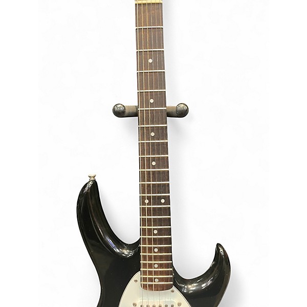 Used Carlo Robelli DOUBLE CUTAWAY HSS STRAT SOLID BLACK Solid Body Electric Guitar