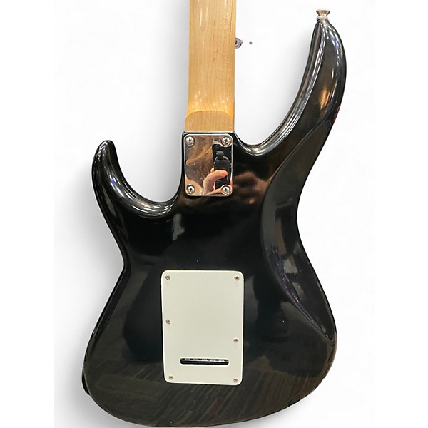 Used Carlo Robelli DOUBLE CUTAWAY HSS STRAT SOLID BLACK Solid Body Electric Guitar