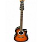 Used Ovation CA24S Celebrity 2 Color Sunburst Acoustic Electric Guitar