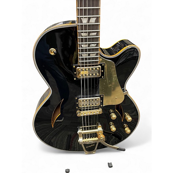 Used Schecter Guitar Research Coupe Ebony Solid Body Electric Guitar