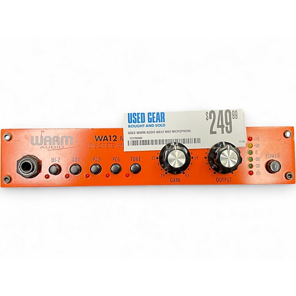 Used Warm Audio WA12 MKII Microphone Preamp