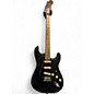 Used Fender LTD Player Stratocaster Black Solid Body Electric Guitar