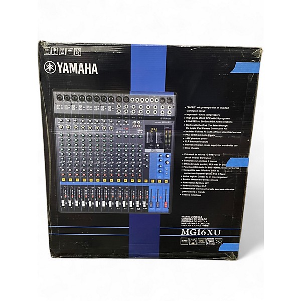 Used Yamaha MG16XU Unpowered Mixer