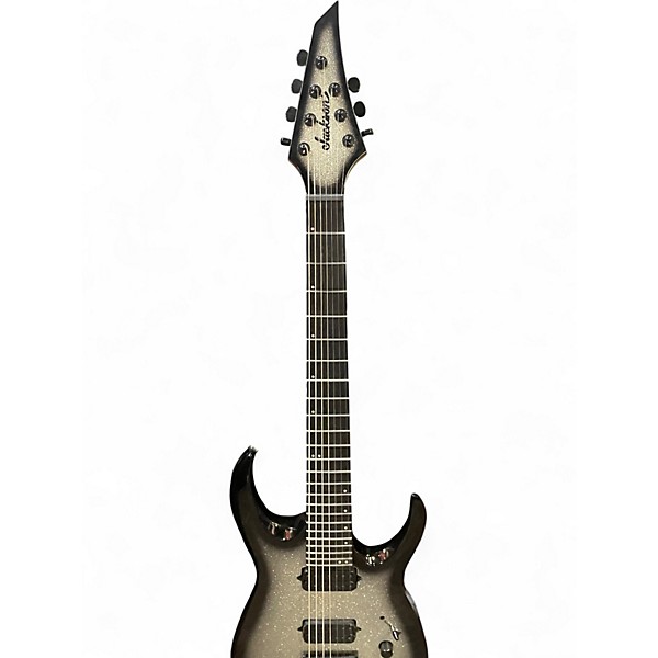 Used Jackson Pro Series Misha Mansoor Signature Juggernaut HT7 Silver Sparkle Burst Solid Body Electric Guitar