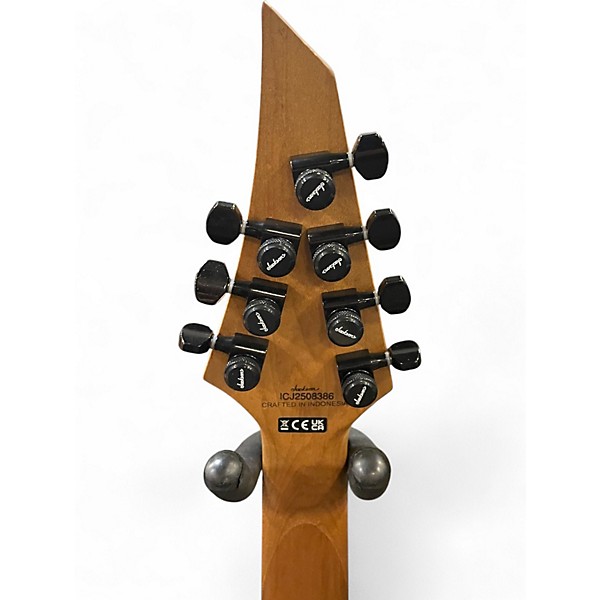 Used Jackson Pro Series Misha Mansoor Signature Juggernaut HT7 Silver Sparkle Burst Solid Body Electric Guitar