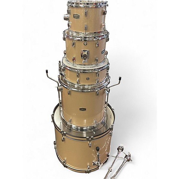 Used Yamaha 5 Piece IKL RYDEEN champagne Drum Kit