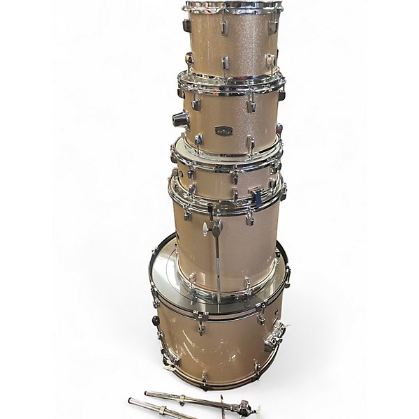 Used Yamaha 5 Piece IKL RYDEEN champagne Drum Kit