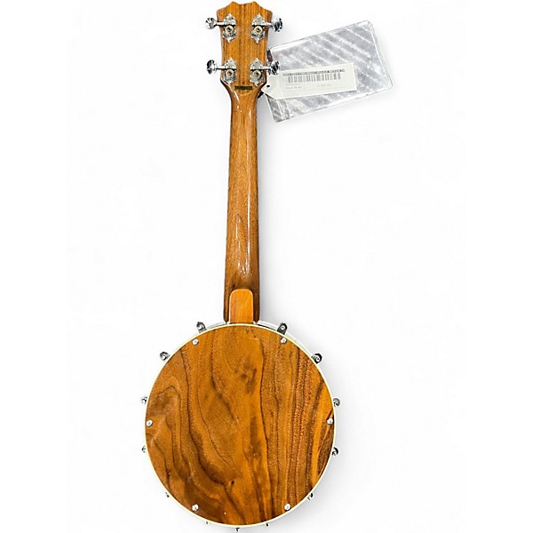 Used Eddy Finn Banjo Ukulele Antique Natural Acoustic Guitar