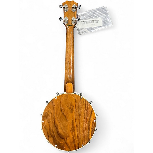 Used Eddy Finn Banjo Ukulele Antique Natural Acoustic Guitar