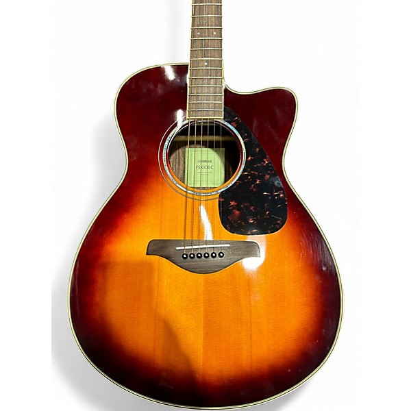 Used Yamaha FSX830C 2 Color Sunburst Acoustic Electric Guitar