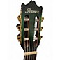 Used Ibanez GA35FMTCE Flamed Maple Top Emerald Burst Classical Acoustic Electric Guitar