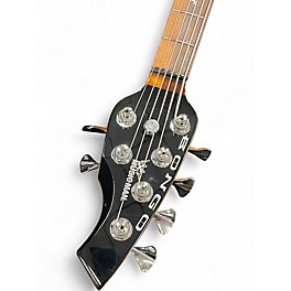 Used Ernie Ball Music Man JOHN MYUNG BONGO 6 HH Black Electric Bass Guitar