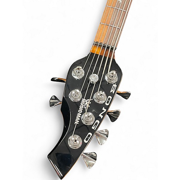 Used Ernie Ball Music Man JOHN MYUNG BONGO 6 HH Black Electric Bass Guitar