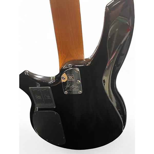 Used Ernie Ball Music Man JOHN MYUNG BONGO 6 HH Black Electric Bass Guitar