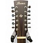 Used Ibanez AW152CE-OPN Natural 12 String Acoustic Electric Guitar thumbnail