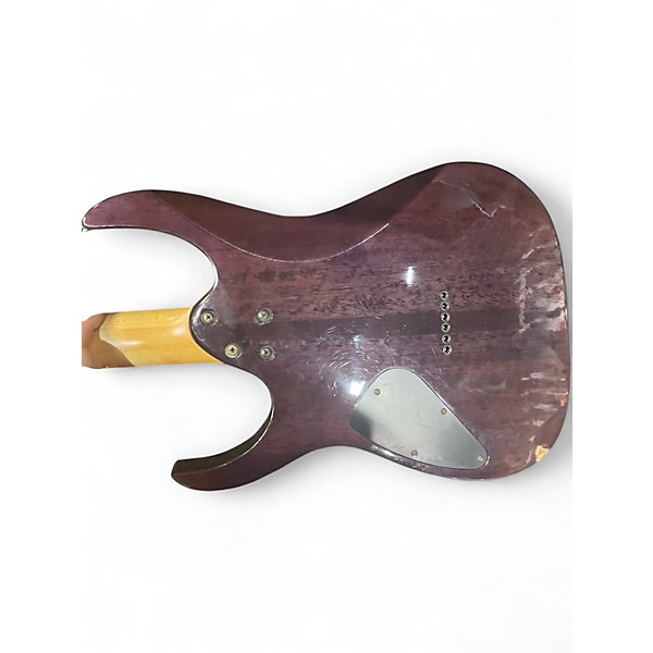 Used Ibanez RGR421EXFM Purple Solid Body Electric Guitar