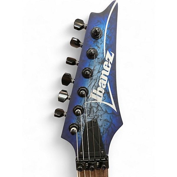 Used Ibanez S770P S Series Cosmic Blue Frozen Matte Solid Body Electric Guitar